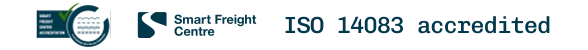 Accredited: Smart Freight Centre, GLEC framework, ISO 14083