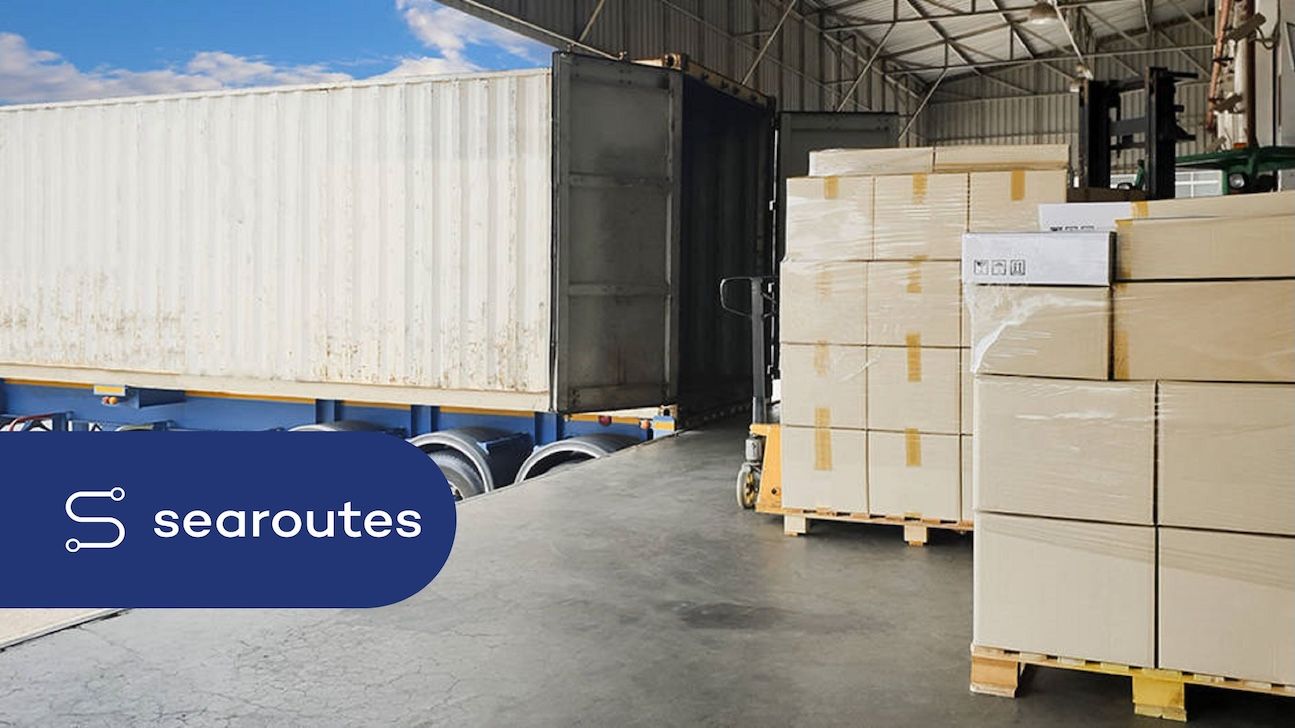 Illustration of milk run logistics optimizing supply chain routes for sustainability and efficiency.