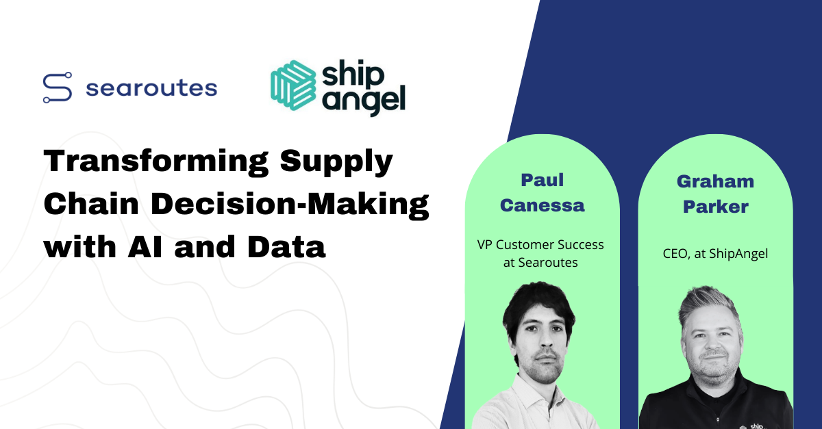 An interview from Paul Canessa Searoutes VP CS with Graham Parker, Co-founder of ShipAngel