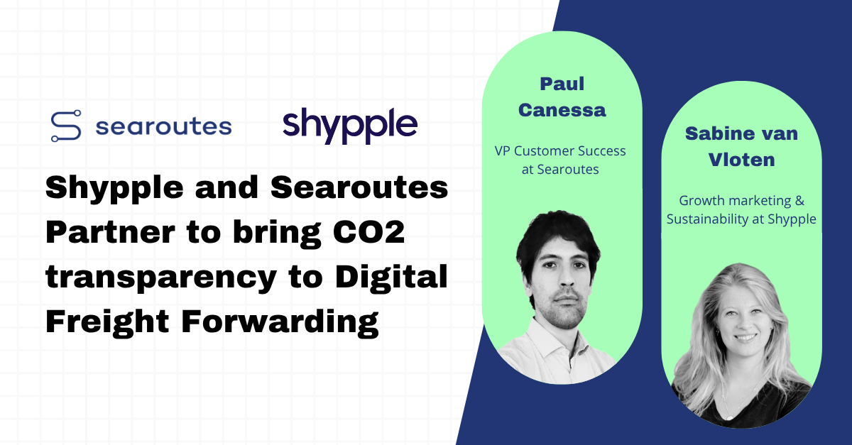 Interview from Sabine van Vloten - Shypple with Paul Canessa - Searoutes